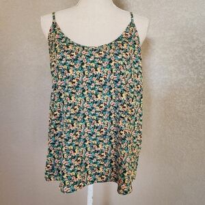Topshop flora tank top size 8
